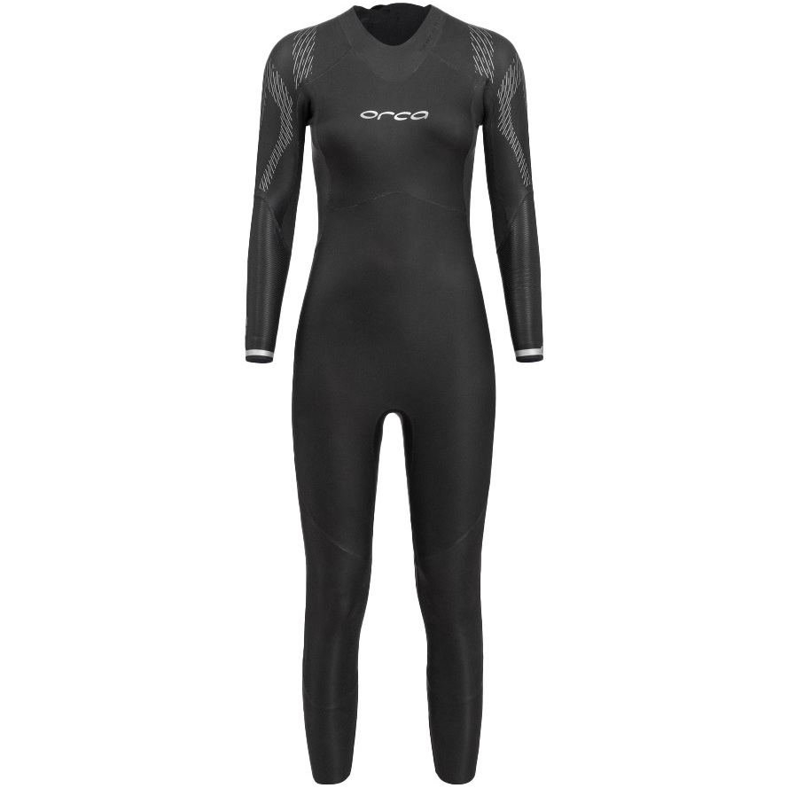 2026 Orca Da Donna Zeal Perform Back Zip Open Water Swim Muta NN6F4601 - Black